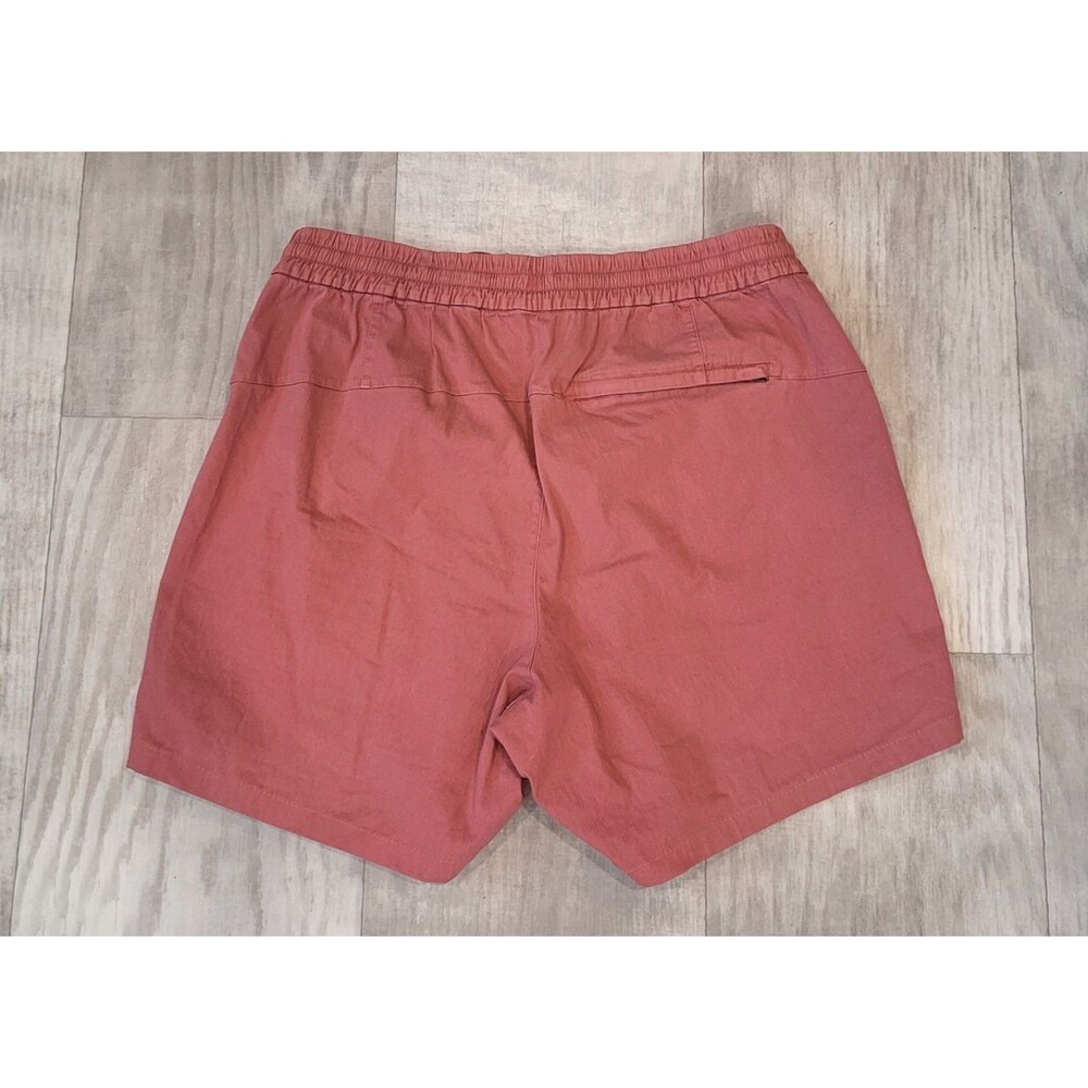 Lululemon Men's Bowline Short 5" Stretch Ripstop Shorts Size M Rust Pockets - Picture 2 of 8